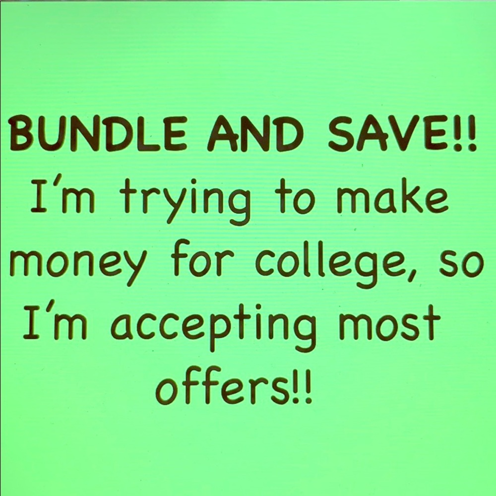 💸💸BUNDLE AND SAVE!💸💸